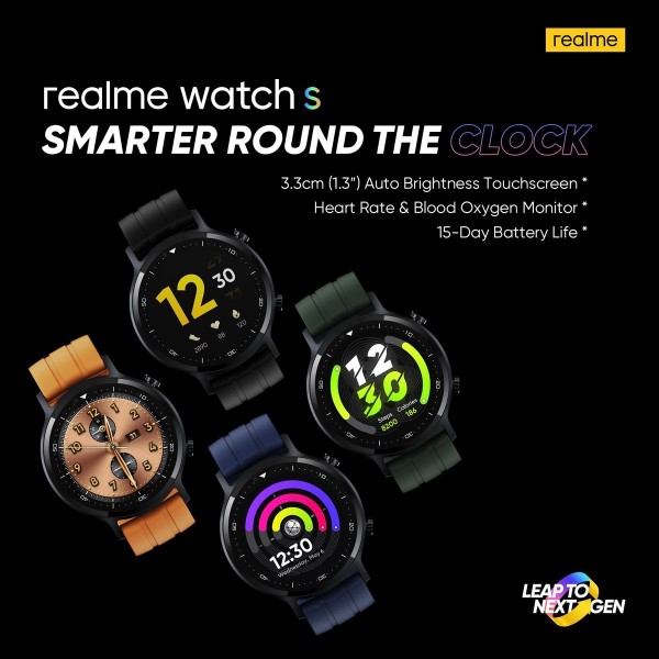 Realme Watch S ќе биде претставен на 2. ноември