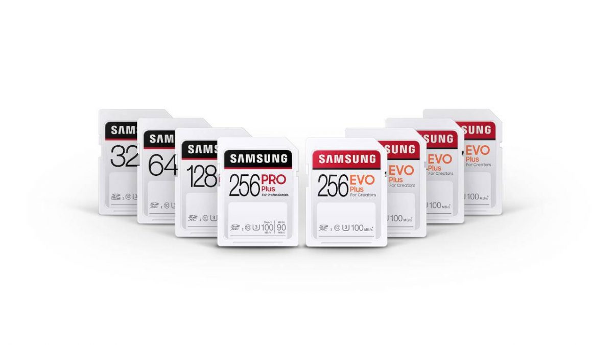 Samsung ги претстави PRO Plus и EVO Plus SD картичките