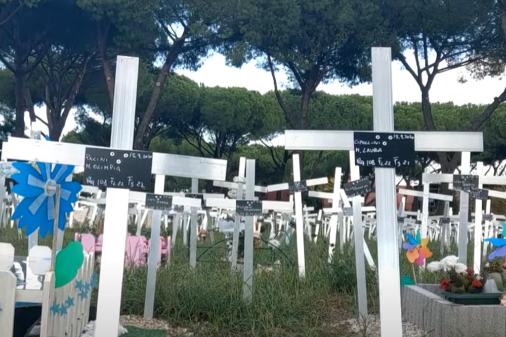 (Видео) Гробишта во Италија каде скришум се погребувале фетуси