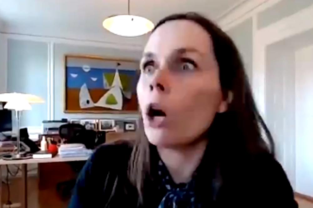 (Видео) Земјотрес ја изненади премиерката на Исланд додека зборуваше во живо