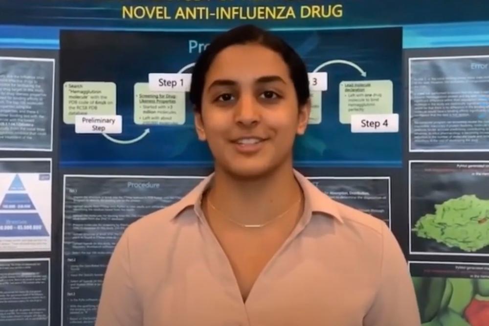 (Видео) Тинејџерка од САД доби награда за откритие кое може да доведе до лекот за коронавирус