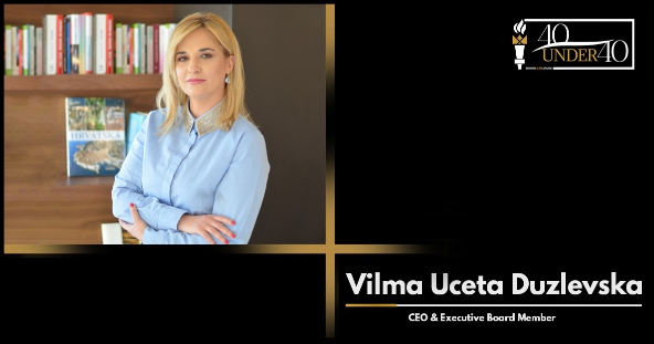Вилма Учета Дузлевска  со несекојдневна награда – Business Elite’s „40 under 40“ за најуспешен млад бизнис лидер од Југоисточна Европа