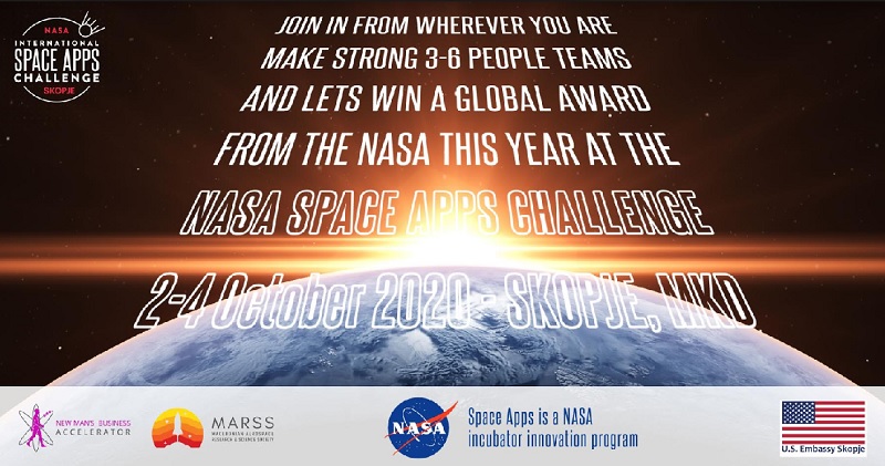 Два македонски тима во конкуренција за глобална награда на NASA