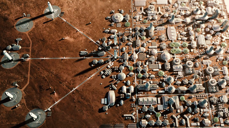 Елон Маск: Првиот град на Марс до 2050. година