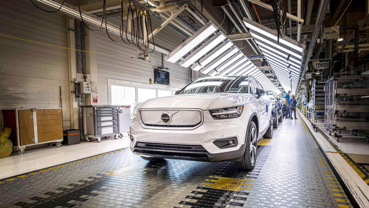 Започна производството на првото електрично Volvo
