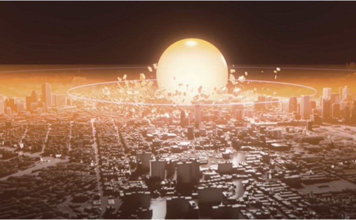 Симулација од експлозија на атомска бомба во голем град (ВИДЕО)