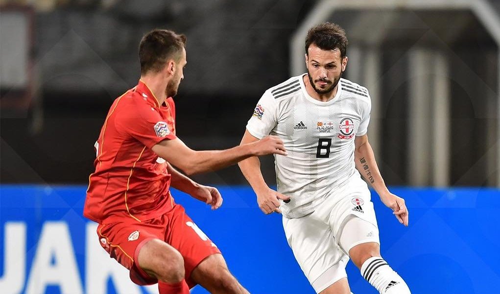 Со пенал во последните минути Македонија освои бод против Грузија