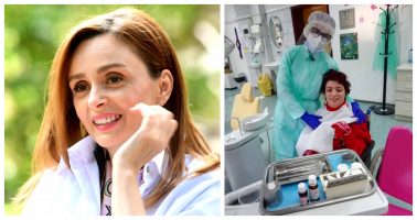 „Бети е мојот најдобар стоматолог“, раскажа Елена Атеска лице со инвалидитет за првата дама