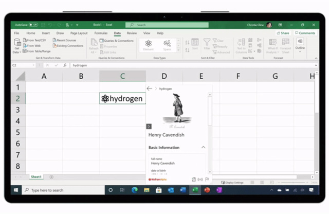 Microsoft Excel сега поддржува променливи податоци во живо во табелите