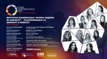 Конференција “Жените лидерки во бизнисот – Трансформација на бизнисот и животот“ во рамки на Глобалната недела на претприемништво
