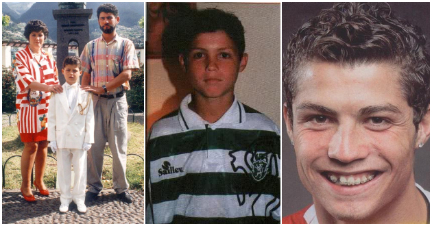 Кристијано Роналдо: Момчето со крупни очи од Мадеира кому акните и забите му го грдеа лицето