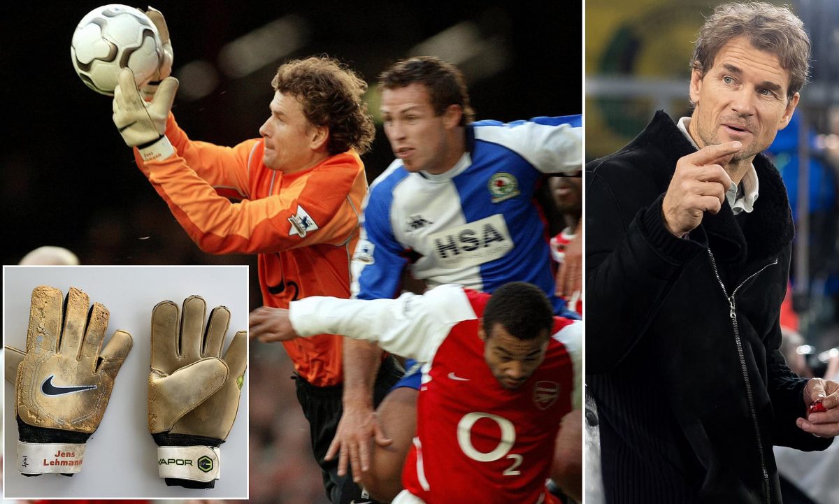 Леман ги покажа ракавиците со кои Арсенал стигнаа до непобедливата сезона
