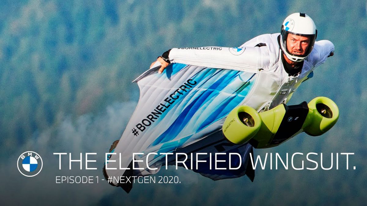 Летечки костум: со Wingsuit на BMW може да се лета со брзина од 300 км/ч! (ВИДЕО)