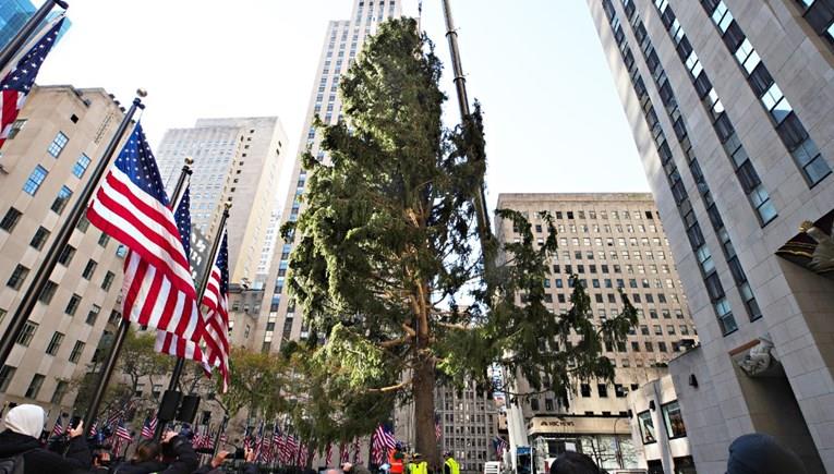 Новогодишната елка пред центарот „Рокфелер“ ги разочара Американците