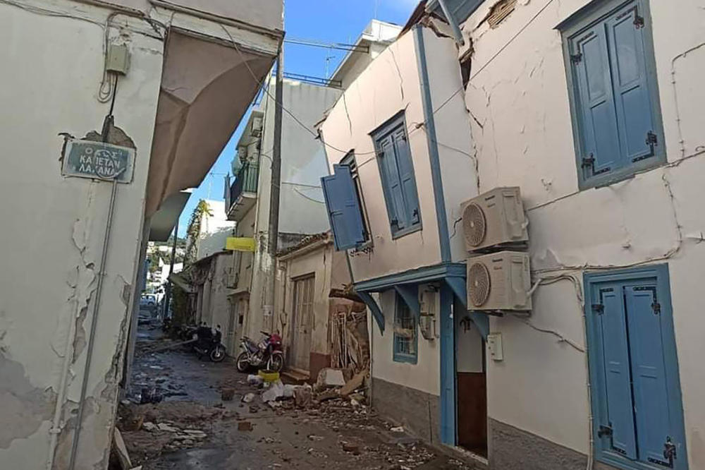 Повторно силен земјотрес го затресе грчкиот остров Самос