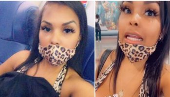 (Фото) Поради големите гради, манекенка на „Плејбој“ симната од авион