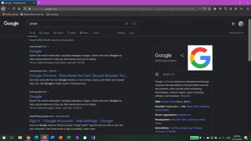 Google го тестира Dark mode за веб пребарувањата