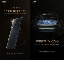 Oppo Reno5 Pro+ пристигнува со 50MP Sony IMX766 сензор