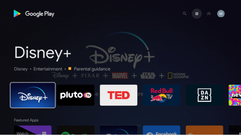 PlayStore го освежи изгледот на апликацијата на Android TV