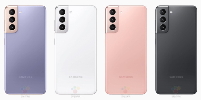Официјални фотографии го покажуваат Samsung Galaxy S21 во четири бои