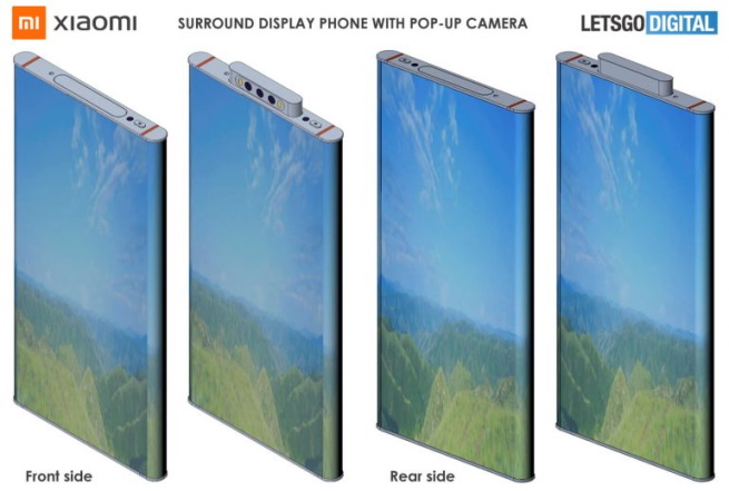 Патент на Xiaomi открива телефон со свиткувачки екран и pop-up камери