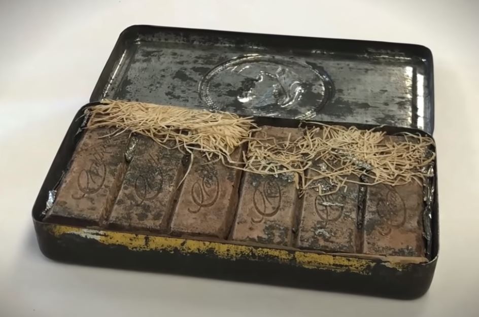 Пронајдено чоколадо старо 120 години што може да се јаде (ВИДЕО)