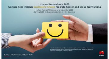 Huawei е прогласен од Gartner Peer Insights за избор на купувачите за 2020