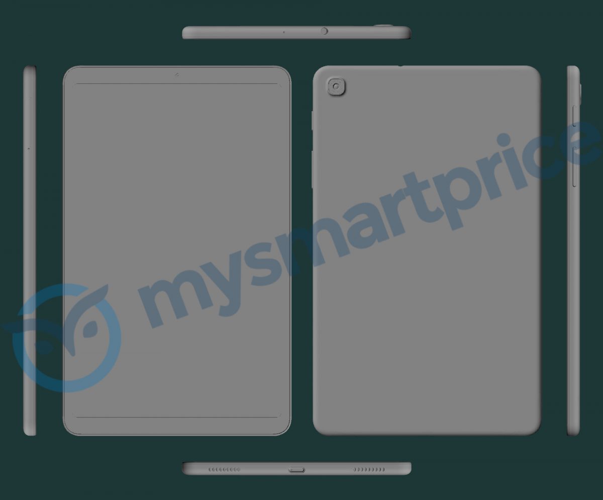 Samsung Galaxy Tab A 8.4 (2021) се појави на CAD рендери