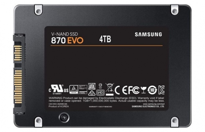 Samsung ја подготвува 870 EVO серијата SSD дискови до 4TB