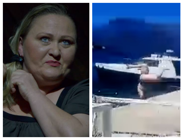 (Видео) Tања Кочовска со салто мортале скокаше во вода: Актерката ко цунами на 54 години