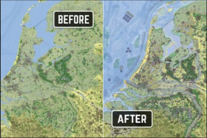 Научници покажаа како може да изгледа Холандија за 100 години