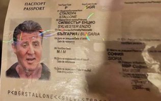 Уапсени бугарски фалсификатори кои имале пасош и со Силвестер Сталоне