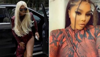 (Фото) Те сакам Јелена Карлеуша, објави американската раперка Лил Ким откако оваа облече нејзина креација во „Гранд“