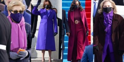 (Фото) Трите највлијателни дами во Америка избраа да носат виолетово заради нејзиното значење