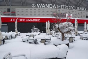 „Ванда Метрополитано“ има супер-систем за чистење од снег