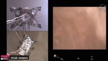 NASA објави снимка од слетувањето на Марс (ВИДЕО)