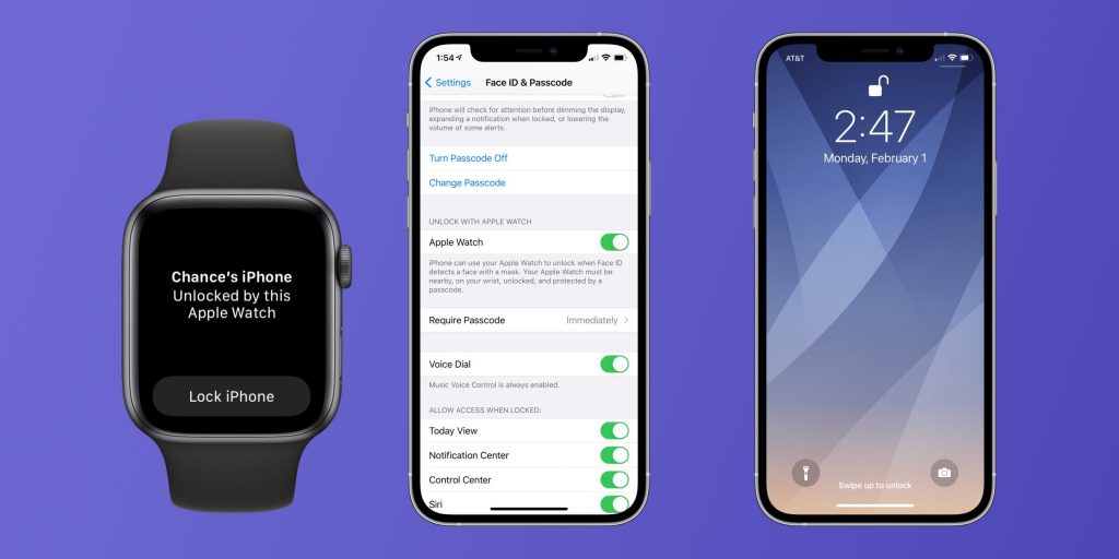 iPhone ќе може да се отклучи со Apple Watch додека корисникот носи маска (ВИДЕО)