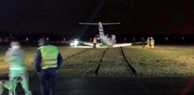 (Видео) Авионот на фудбалерот Дрис Мертенс излета од пистата