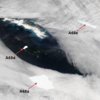 Се распаднал огромен ледник во Атлантикот, избегната еколошка катастрофа (ВИДЕО)