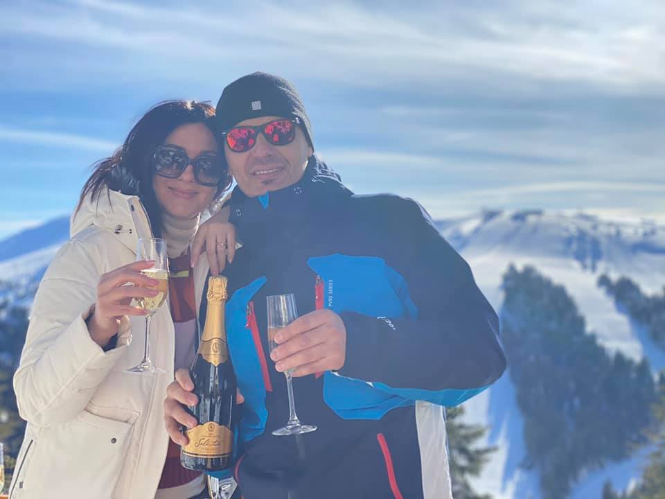 (Фото) По седум години љубов, Вугринец се вери со поранешната жена на Пеце Наумовски