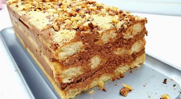 Чоколадна плазма торта без печење