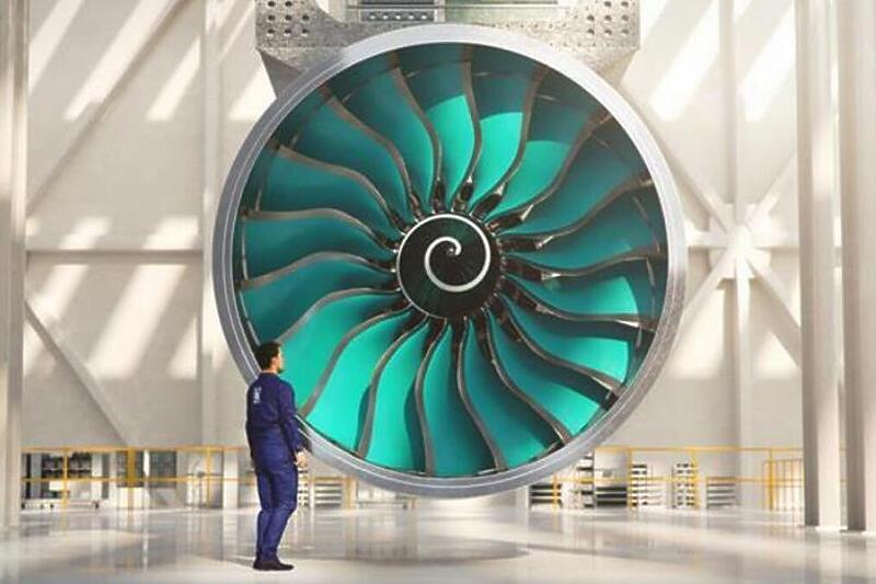 Rolls-Royce го изработува најголемиот авионски мотор на светот
