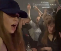 (Видео) Ќерката на Путин го прослави 18. роденден во дискотека
