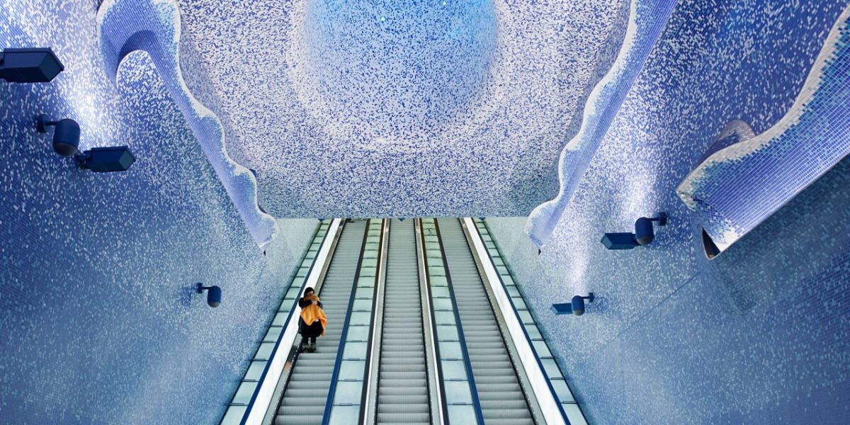 Најубавите метроа во Европа се големи уметнички галерии