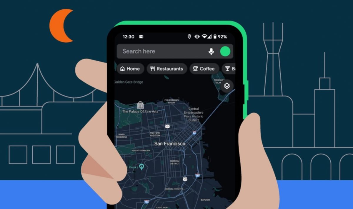 Темниот режим на Google Maps им е достапен на сите корисници на Android (ВИДЕО)