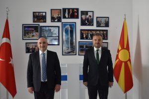 Главниот извршен директор на Халкбанк Турција, Осман Арслан со поддршка за осигурувањето во Северна Македонија