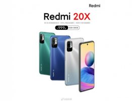 Промотивен постер го најавува Redmi 20X телефонот