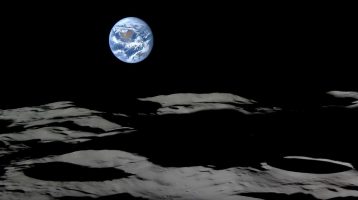 Спектакуларни снимки од изгревањето и заоѓањето на Земјата од Месечината (ВИДЕО)