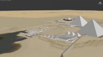 „Дигитална Гиза“ – виртуелна прошетка по египетските пирамиди (ВИДЕО)