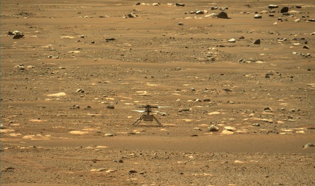 NASA објави аудио снимка од летот на мини хеликоптерот на Марс (ВИДЕО)